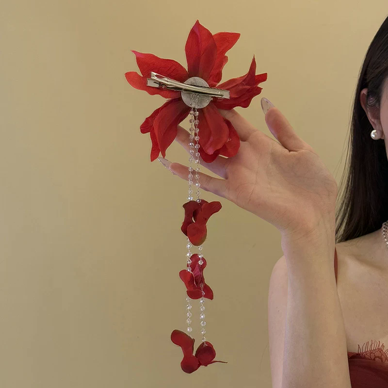 Hot Sale Flower Duckbill Clip  - Women Accessories Sale 评论和价格