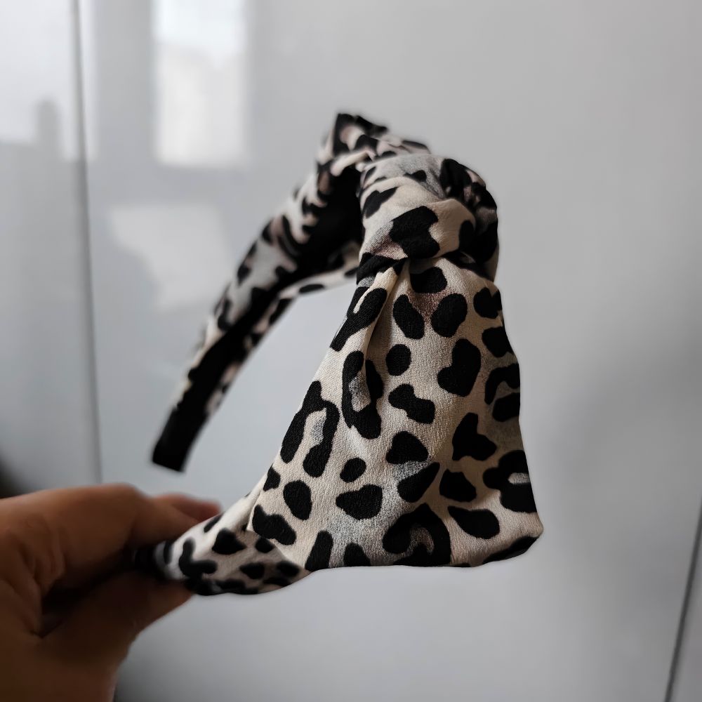 Leopard Print Headband with A  - Women Accessories Sale 评论和价格