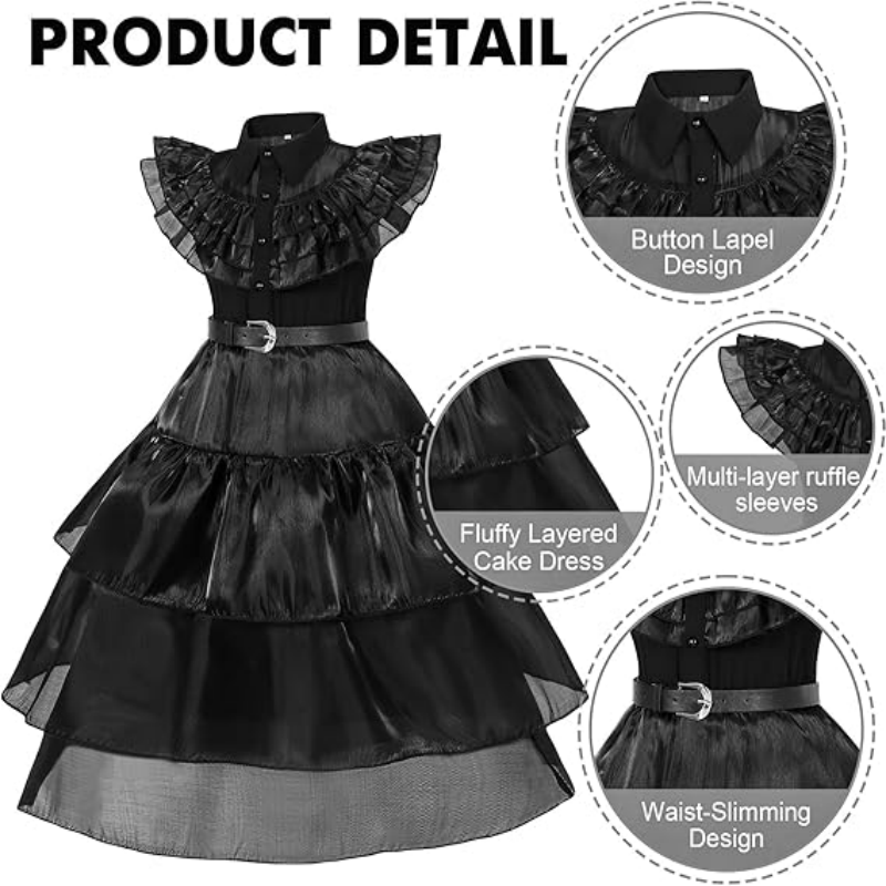 Black Witch Princess Dress for - Women'S Accessories Clothing 评论和价格