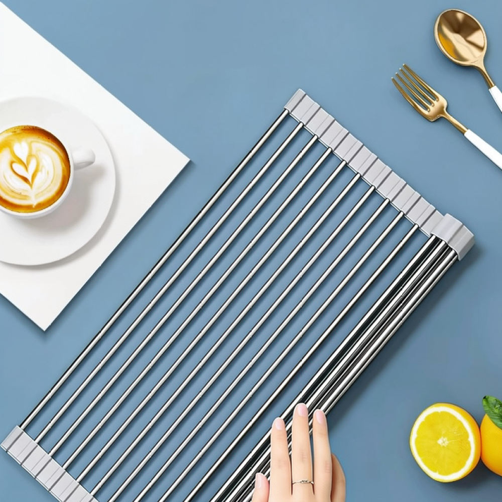 Stainless Steel Dish Drainer R - Women Kitchen Accessories 评论和价格