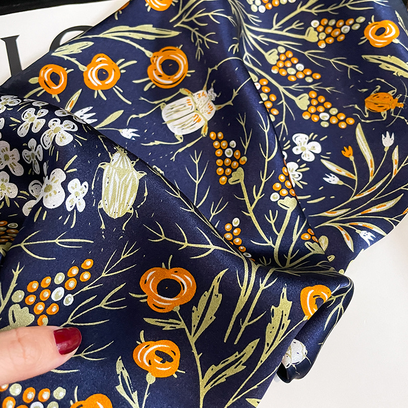 2026 Fashion 100% Real Silk Sq - Silk Scarf Square 评论和价格
